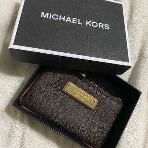 Michael Kors keychain wallet/coin purse
